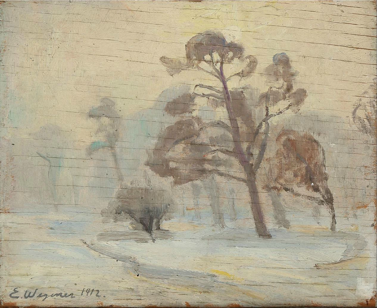 Lili Elbe - Gli alberi si piegano, 1912